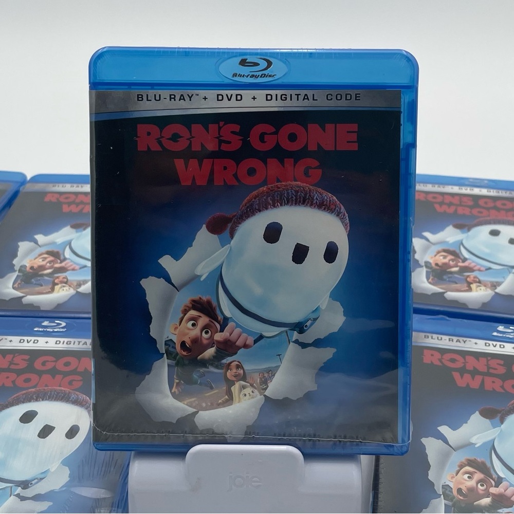 Ron's Gone Wrong Blu-ray DVD Digital Code set of 10